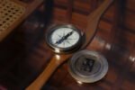 Beetles Compass w leather case — view 7