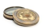 Makers to the Queen Compass w leather case — view 2