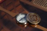 Makers to the Queen Compass w leather case — view 5