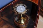 Gimbaled Compass on wood base — view 6