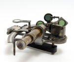 Nautical Sextant in leather case (Small) — view 10