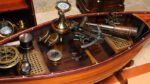 Folding Binocular in wood box — view 5