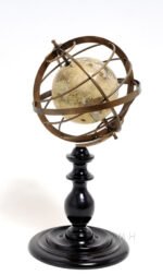 Globe in Brass rings — view 2