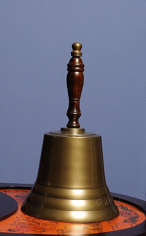 Hand bell- 8 inches — view 1 Hand bell- 8 inches — view 1