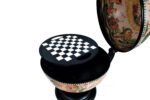 White Globe 13 inches with chess holder