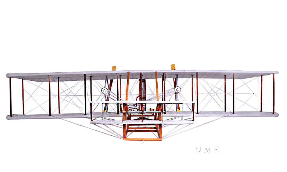 MODEL SHIP- OMH INC 1903 Wright Brother Flyer Model 8-ft