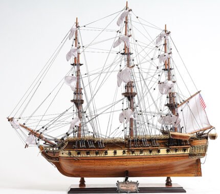 USS Constitution Mid With Display Case Front Open