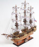 USS Constitution Mid With Display Case Front Open