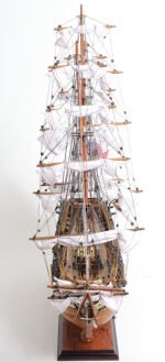 USS Constitution Mid With Display Case Front Open