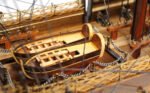 USS Constitution Mid With Display Case Front Open