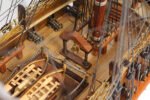 USS Constitution Mid With Display Case Front Open