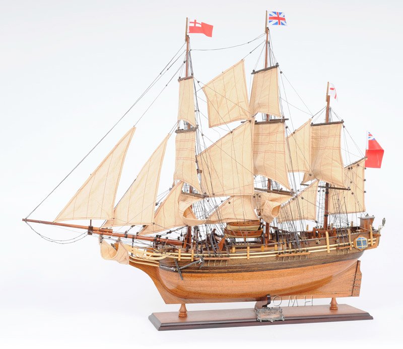 MODEL SHIP- OMH INC HMS Bounty New Tall Ship Model Admiral Line
