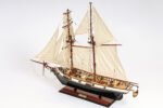 Harvey Painted Ship Model Captain Line
