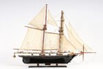 Harvey Painted Ship Model Captain Line