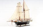 Harvey Painted Ship Model Captain Line