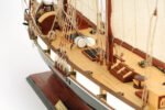 Harvey Painted Ship Model Captain Line