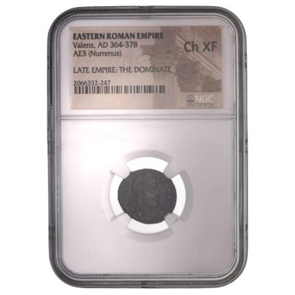 Roman AE of Valens (AD364-378) NGC(CH-XF)